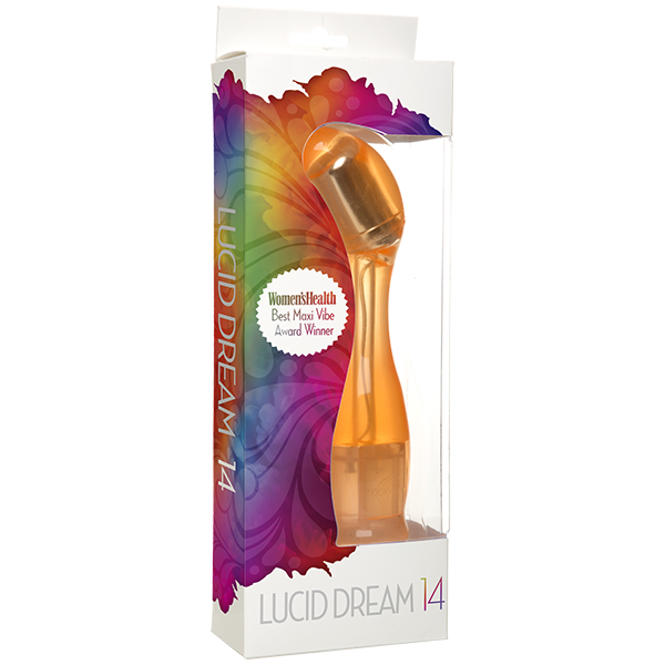 Lucid Dream No 14 Multi-Speed G-Spot Vibrator Orange
