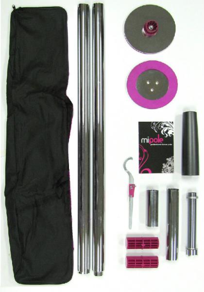 Mi-pole Professional Dance Pole 9ft/pads