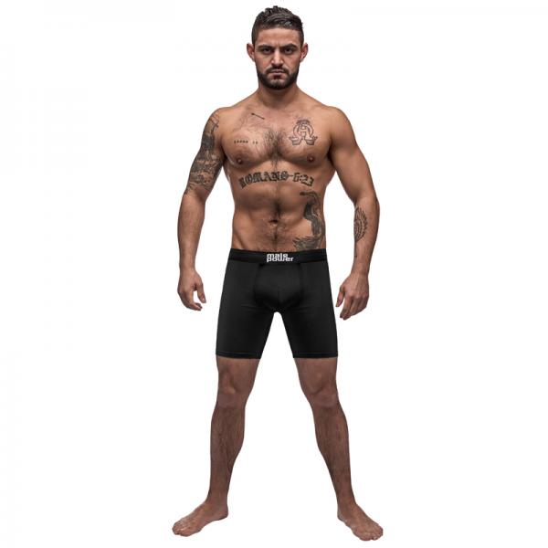 Male Power Black Nite Long Leg Short Black Medium