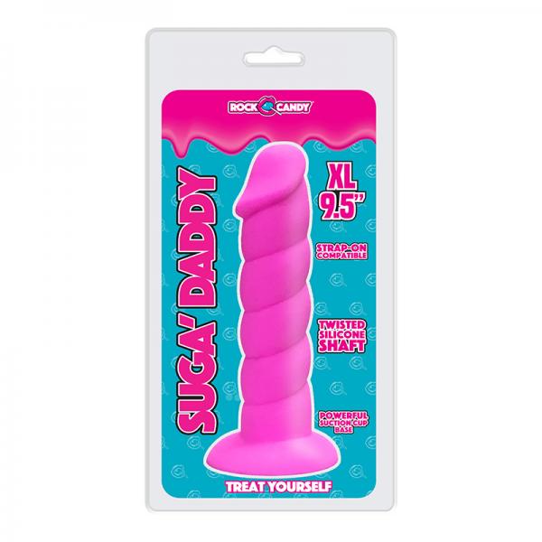 Suga-daddy 9.5in Pink