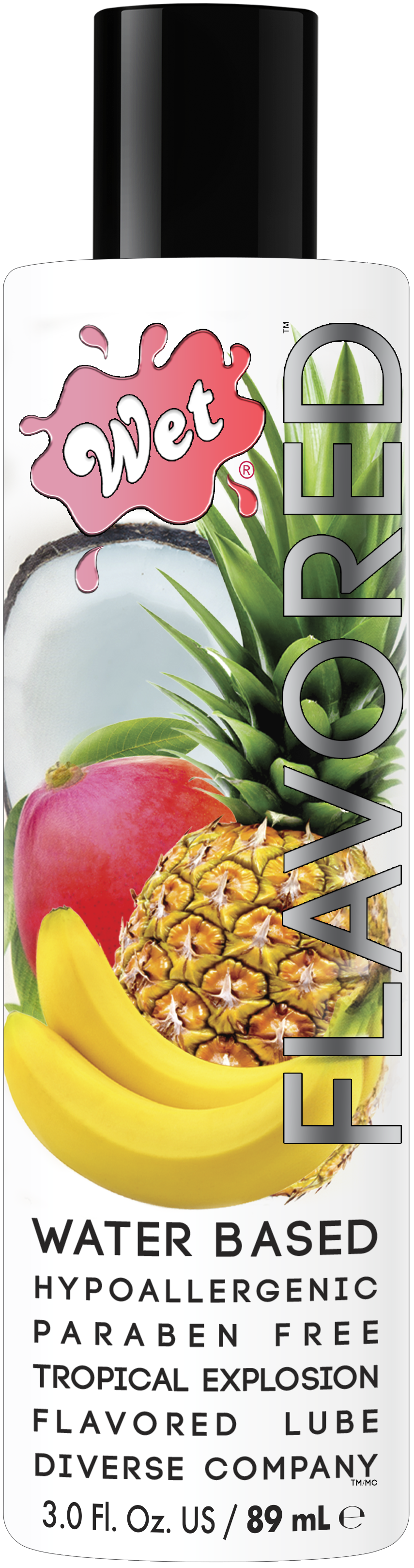 Wet® Flavored™ Tropical Explosion 3 Fl. Oz./89mL