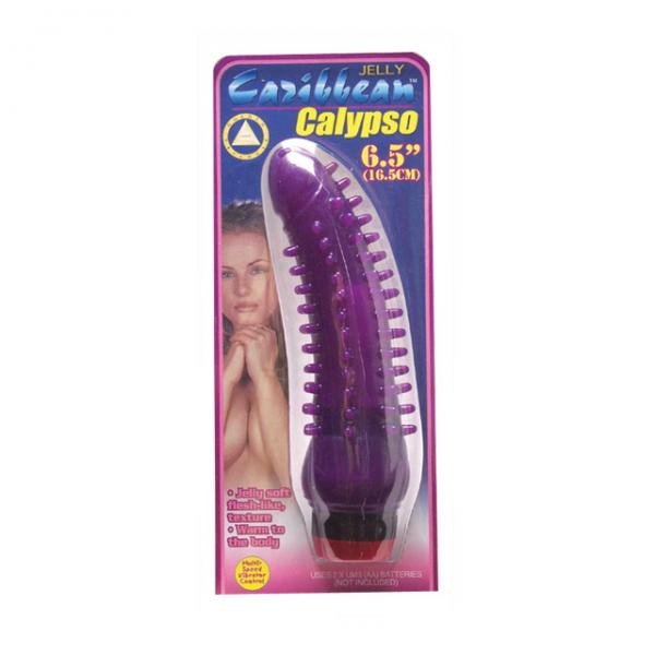 Jelly Caribbean Calypso Purple Vibrator