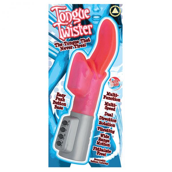 Tongue Twister Pink Vibrator