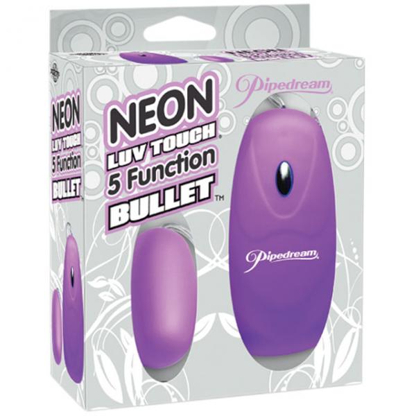 Neon Luv Touch 5 Function Bullet Purple