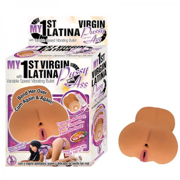 My 1st Virgin Pussy & Ass Latina