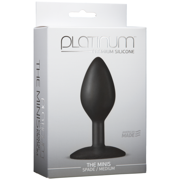 Platinum Premium The Minis Spade Medium Black