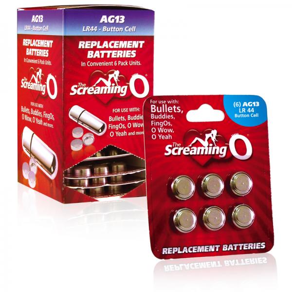 Screaming O Ag-13 Batteries (12/box)