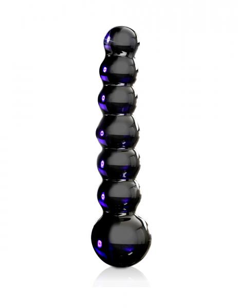 Icicles No 51 Black Beaded Glass Massager