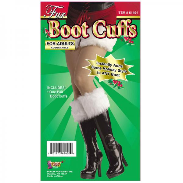 Fur Boot Cuffs Adds Holiday Style To Any Boots