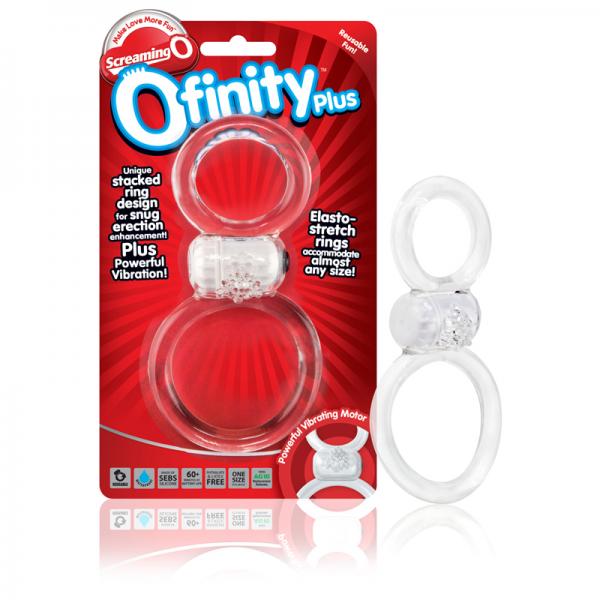 Screaming O Ofinity Plus Ring Clear