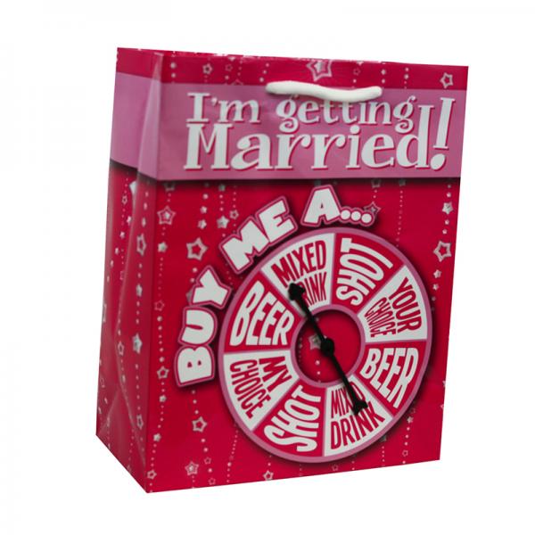 Im Getting Married Spinner Gift Bag