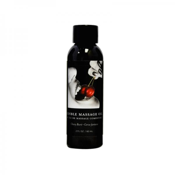 Earthly Body Edible Massage Oil Cherry 2oz