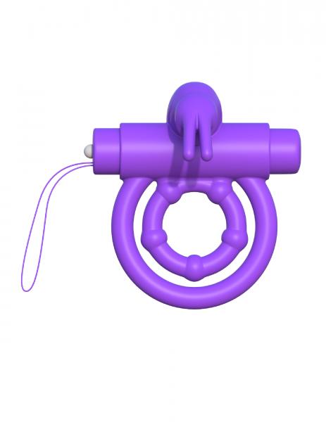 Fantasy C-Ringz Remote Rabbit Ring Purple