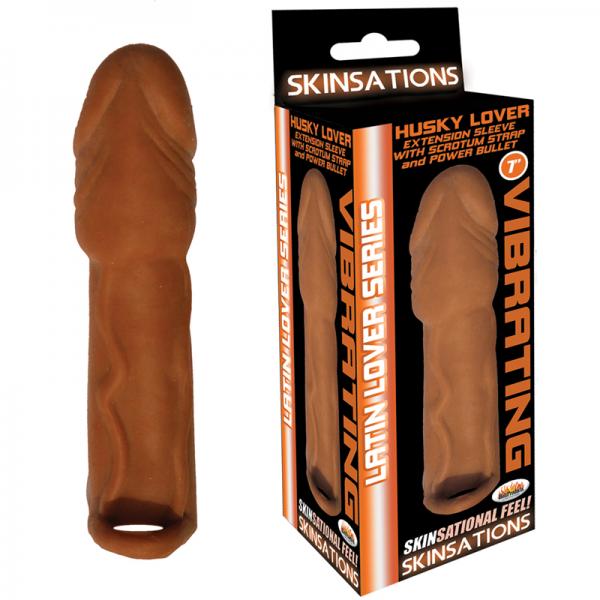 Latin Lover Extension With Power Bullet & Scrotum Strap