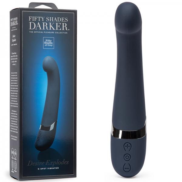 Fifty Shades Darker Desire Explodes Usb Rechargeable G-spot Vibrator