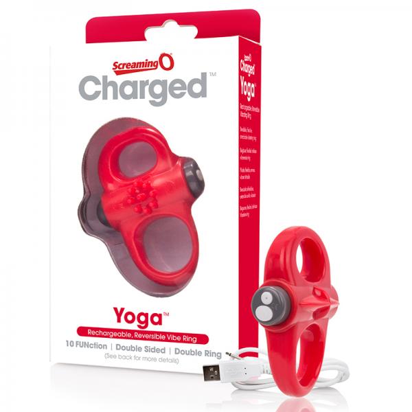 Screaming O Charged Yoga Vooom Mini Vibe - Red