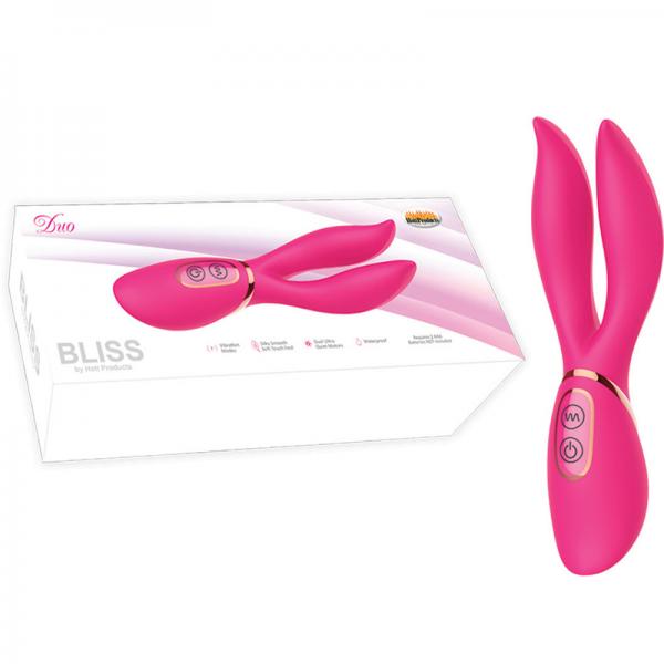 Bliss Duo 7 Function Pink Vibrator
