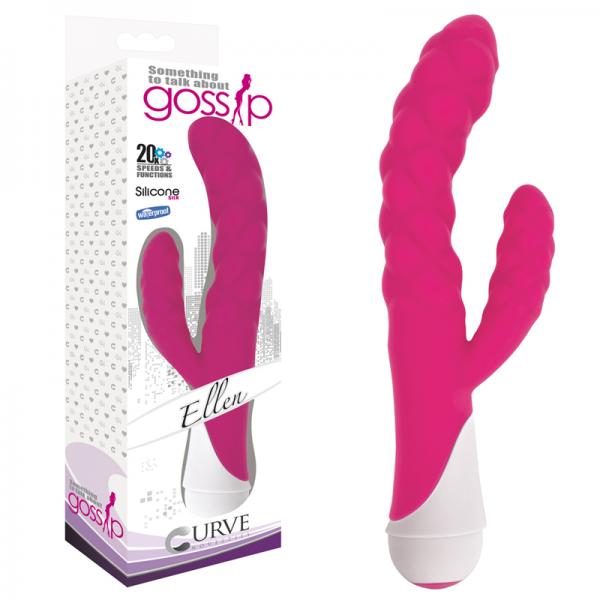 Gossip Ellen Magenta Pink Rabbit Vibrator