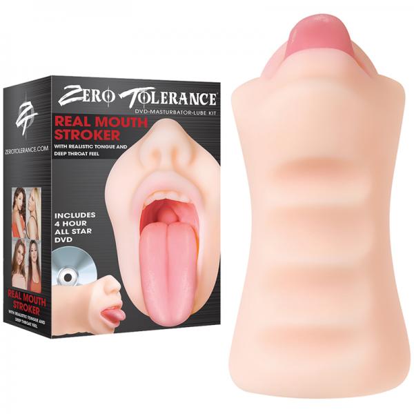 Zero Tolerance Real Mouth Stroker W/dvd