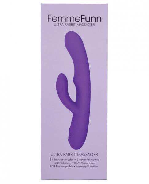 Femmefunn Ultra Rabbit Vibrator Purple