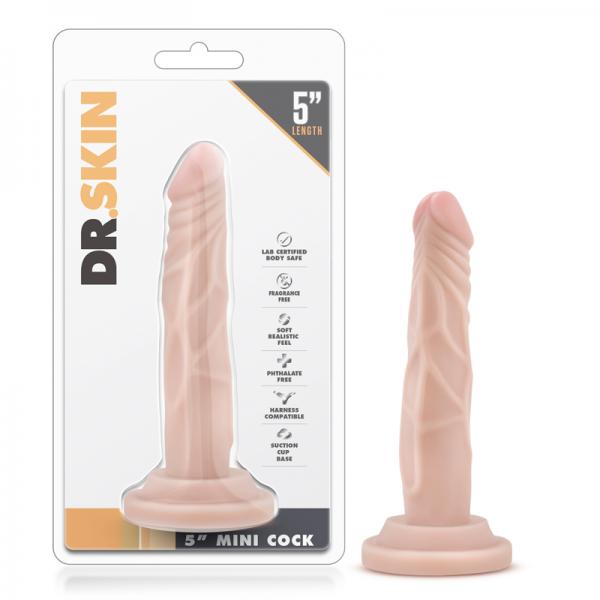 Dr Skin 5 inches Mini Cock Beige Dildo