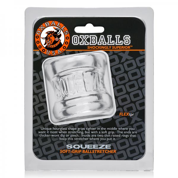 Oxballs Squeeze, Ball Stretcher, Clear