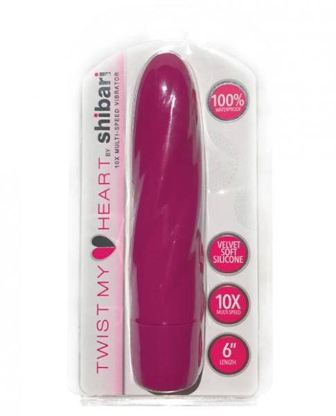 Shibari Twist My Heart 10X Multi-Pulsations Vibrator Pink