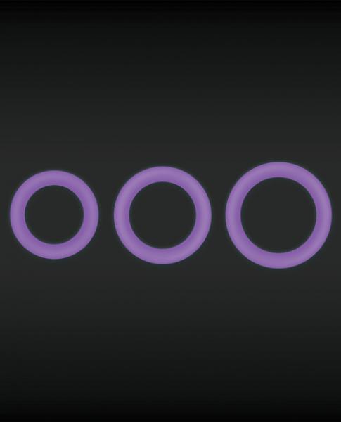 Firefly Halo Medium Cock Ring Purple