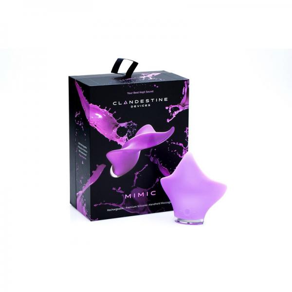 Mimic 3 Speeds 8 Function Rechargeable Silicone Lilac