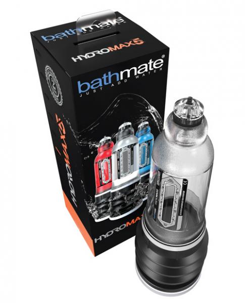 Bathmate Hydromax 5 Clear Penis Pump 3 inches to 5 inches