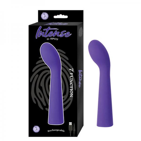 Intense G-spot 7 Function Rechargeable Silicone Waterproof Purple