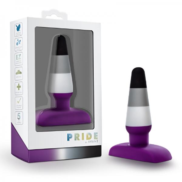 Avant Pride P7 Ace Purple Butt Plug Purple