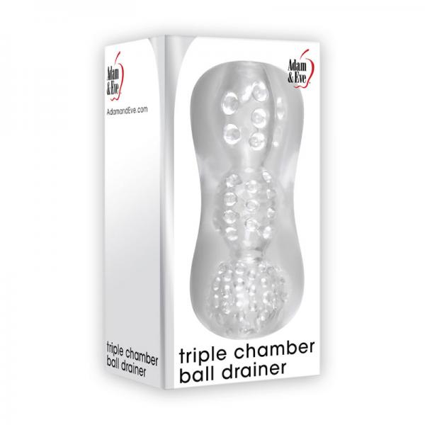 A&e Triple Chamber Ball Drainer Clear