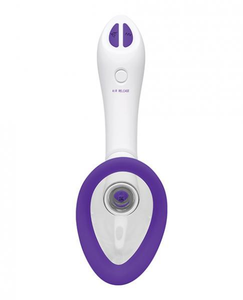Bloom - Intimate Body Pump - Automatic - Vibrating - Rechargeable Purple/white