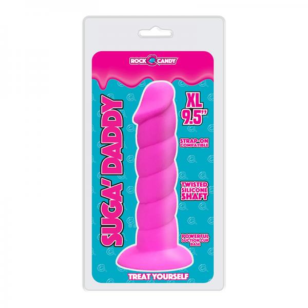 Suga-daddy 9.5in  Pink