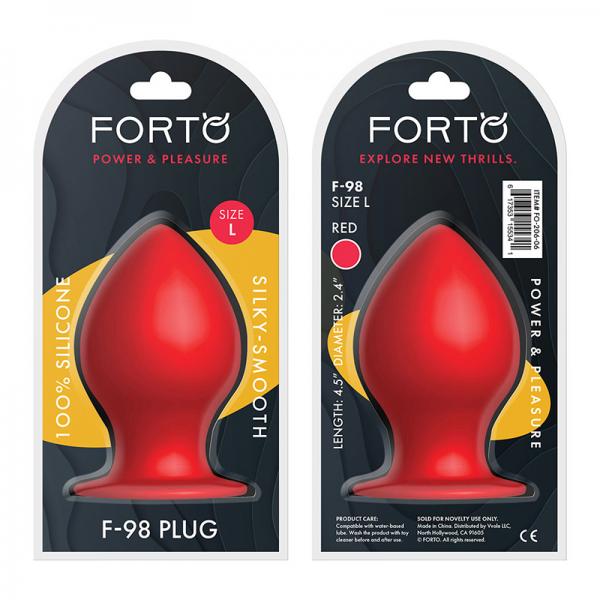 Forto F-98: Cone Large Red