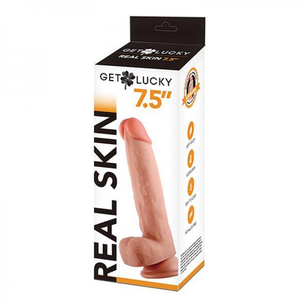 Get Lucky 7.5-inch Dual-layer Dong - Light