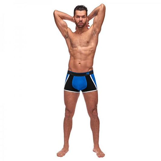 Mp Retro Sport Panel Short Blu Lrg