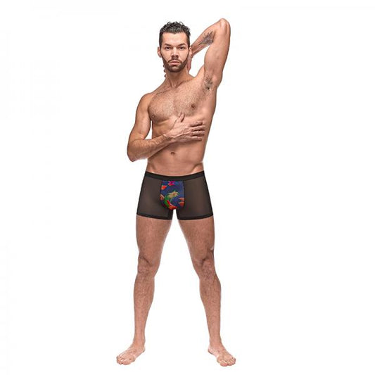 Mp Private Screening Short-fish Blk Med