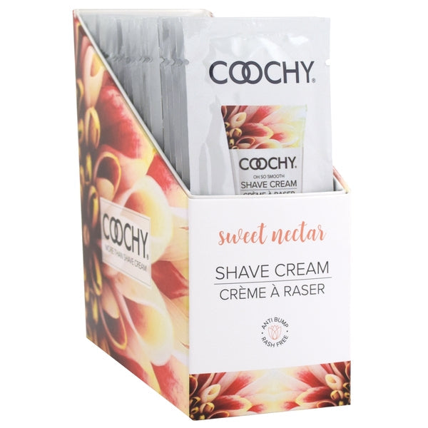 Shave Cream - Sweet Nectar 24pc | 15ml - Foil - DISPLAY