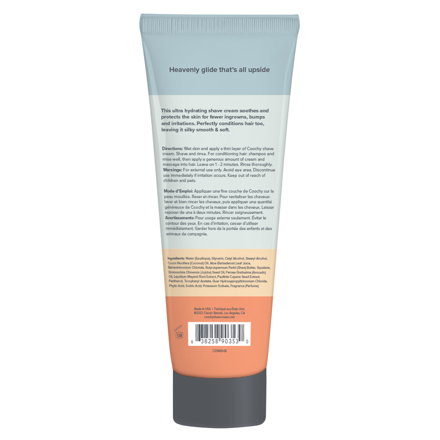 ULTRA Ultra Hydrating Mango Coconut  Shave Cream 8.5oz