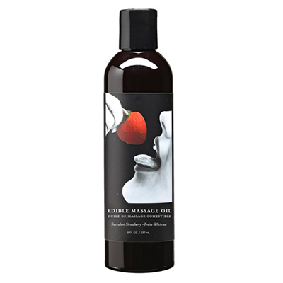Edible Massage Oil Strawberry 2 fl oz / 60 ml