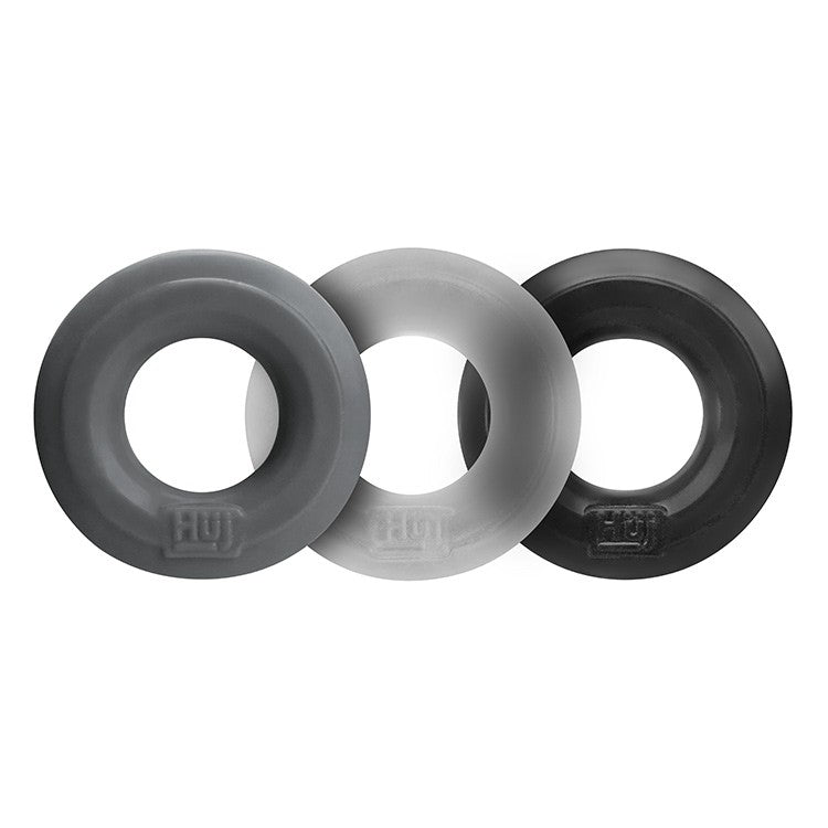 HUJ3 c-ring 3-pack,  TAR MULTI  - Tar/Ice/Stone
