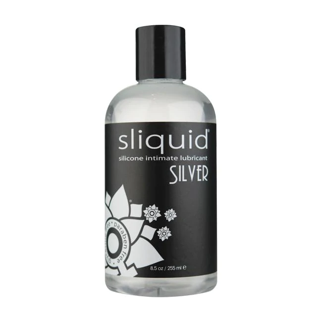Sliquid Silver Silicone lubricant 8.5oz